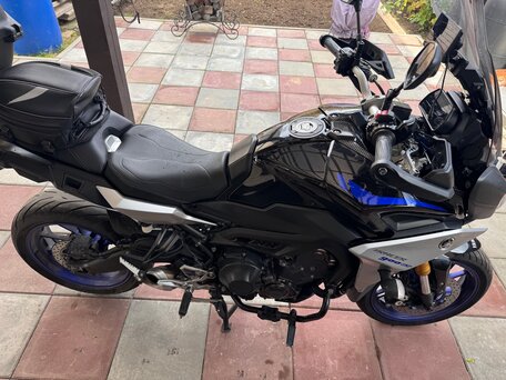 2017 Yamaha MT-09 Tracer (FJ-09), синий, 800000 рублей, вид 3