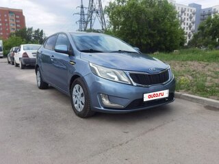 2014 Kia Rio 6-speed III, голубой, 645000 рублей, вид 3