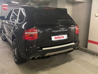 2008 Porsche Cayenne Turbo I Рестайлинг (957), чёрный, 1350000 рублей, вид 3