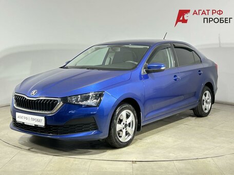 2021 Skoda Rapid II, синий, 1820000 рублей, вид 1