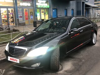 2008 Mercedes-Benz S-Класс 350 Long V (W221), чёрный, 1250000 рублей, вид 5