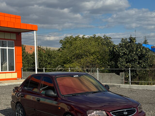 2007 Hyundai Accent ТагАЗ II, красный, 379000 рублей, вид 3