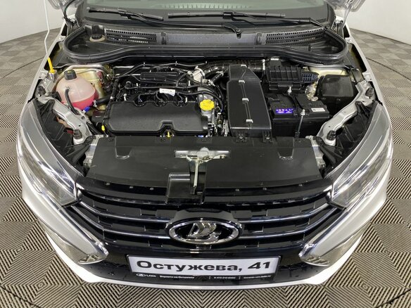 2026 Lada (ВАЗ) Vesta I Рестайлинг (NG), серебристый - вид 15