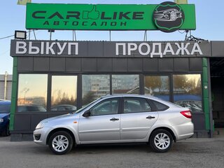 2015 Lada (ВАЗ) Granta I, серебристый, 499000 рублей, вид 2