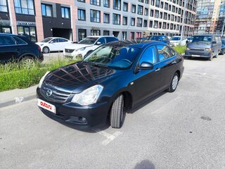 2014 Nissan Almera III (G15), чёрный, 940000 рублей, вид 1