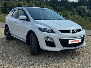 2010 Mazda CX-7 I Рестайлинг, белый, 1450000 рублей, вид 4