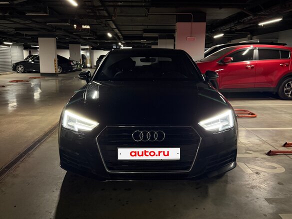 2019 Audi A4 V (B9), чёрный, 2390000 рублей - вид 1