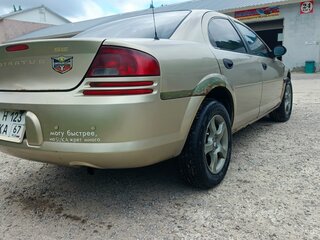 2003 Dodge Stratus II Рестайлинг, золотистый, 190000 рублей, вид 4