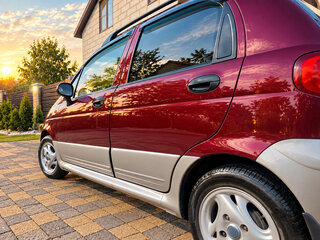 2008 Daewoo Matiz Best I Рестайлинг, пурпурный, 300000 рублей, вид 2