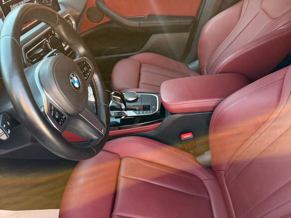 2022 BMW X4 30i II (G02) Рестайлинг, синий, 6850000 рублей - вид 5