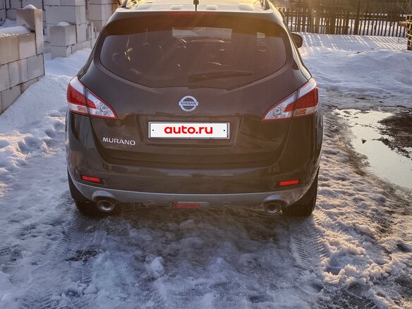 2013 Nissan Murano II (Z51) Рестайлинг 2, чёрный, 1400000 рублей - вид 3