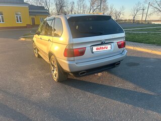 2001 BMW X5 4.4i I (E53), серебристый, 650000 рублей, вид 4