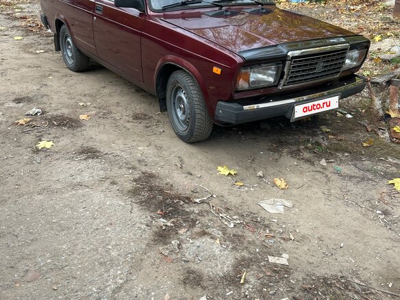 2012 Lada (ВАЗ) 2107, красный, 220000 рублей - вид 1