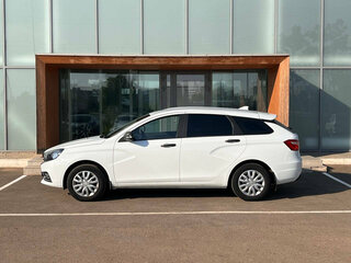 2021 Lada (ВАЗ) Vesta SW I, белый, 1180000 рублей, вид 4