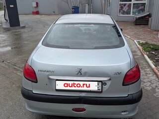 2007 Peugeot 206, серый, 325000 рублей, вид 4