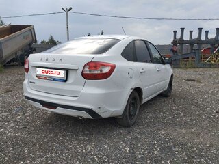 2022 Lada (ВАЗ) Granta Euro-2 I Рестайлинг, белый, 504400 рублей, вид 3