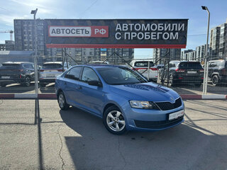 2017 Skoda Rapid I, синий, 1160836 рублей, вид 1