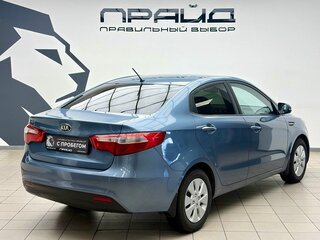 2013 Kia Rio 4-speed III, голубой, 870000 рублей, вид 3