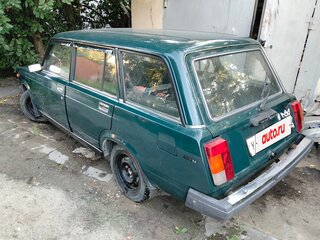2007 Lada (ВАЗ) 2104, зелёный, 125000 рублей, вид 4