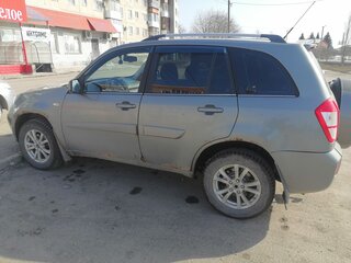 2014 Chery Tiggo (T11) I Рестайлинг (FL), серый, 300000 рублей, вид 2