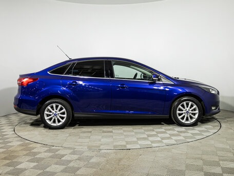 2016 Ford Focus III Рестайлинг, синий, 979700 рублей, вид 4
