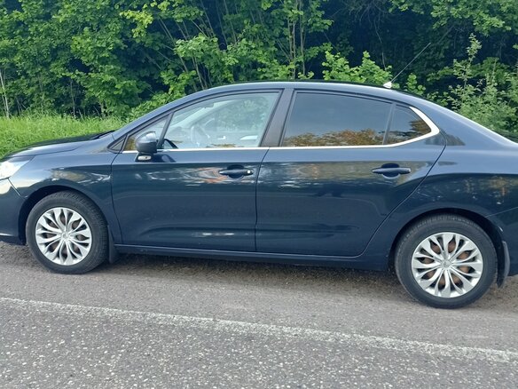 2016 Citroen C4 II Рестайлинг, синий - вид 3