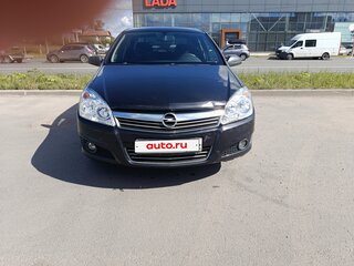 2008 Opel Astra H Рестайлинг, чёрный, 330000 рублей, вид 1