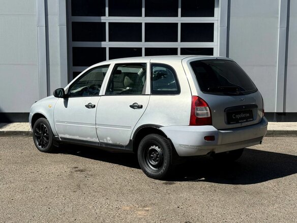 2008 Lada (ВАЗ) Kalina I, серебристый, 150000 рублей - вид 2