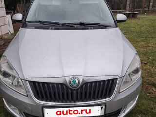 2012 Skoda Fabia II Рестайлинг, серебристый, 500000 рублей, вид 1