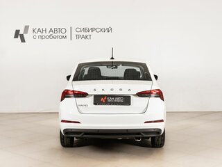 2022 Skoda Rapid II, белый, 1698900 рублей, вид 4