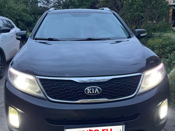 2013 Kia Sorento II Рестайлинг, чёрный - вид 1