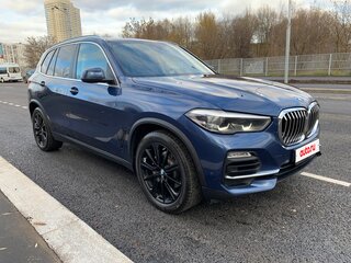 2018 BMW X5 30d IV (G05/G18), синий, 7500000 рублей, вид 3