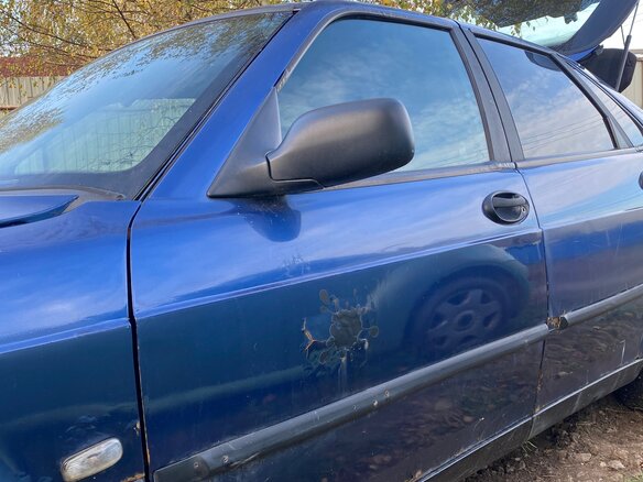 1998 Saab 900 II, синий, 120000 рублей - вид 11