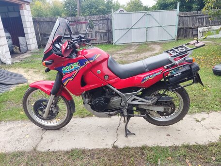 1994 Kawasaki KLE 500, красный, 250000 рублей, вид 2