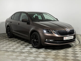 2018 Skoda Octavia III (A7) Рестайлинг, коричневый, 1905900 рублей, вид 3