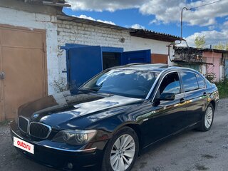 2008 BMW 7 серии 740i IV (E65/E66) Рестайлинг, чёрный, 850000 рублей, вид 1
