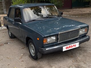 2004 Lada (ВАЗ) 2107, синий, 90000 рублей, вид 2