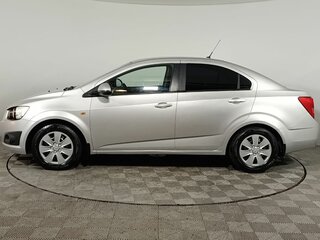 2012 Chevrolet Aveo II, серебристый, 580000 рублей, вид 4