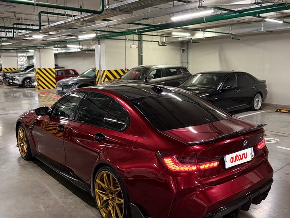 2021 BMW M3 Competition Package VI (G80), чёрный, 8500000 рублей - вид 8