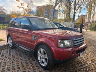 2007 Land Rover Range Rover Sport Supercharged I, красный, 1290000 рублей, вид 1