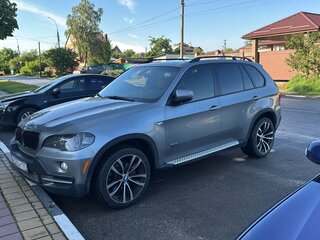 2008 BMW X5 3.0si II (E70), серый, 1200000 рублей, вид 1