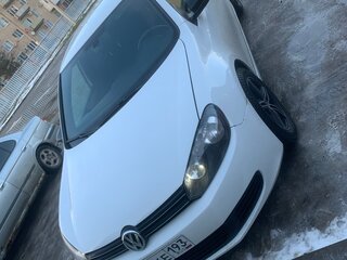 2012 Volkswagen Golf VI, белый, 750000 рублей, вид 3