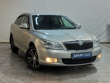 2011 Skoda Octavia II (A5) Рестайлинг, бежевый, 540000 рублей, вид 3