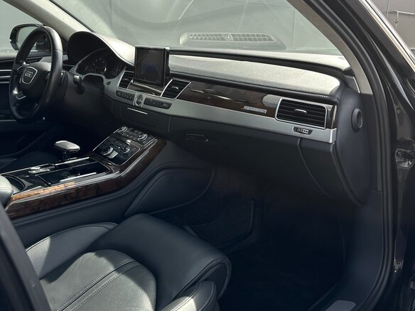 2014 Audi A8 Long III (D4), чёрный, 1850000 рублей - вид 12