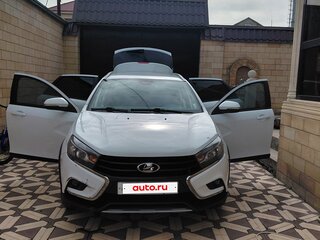 2018 Lada (ВАЗ) Vesta SW Cross I, белый, 1020000 рублей, вид 1
