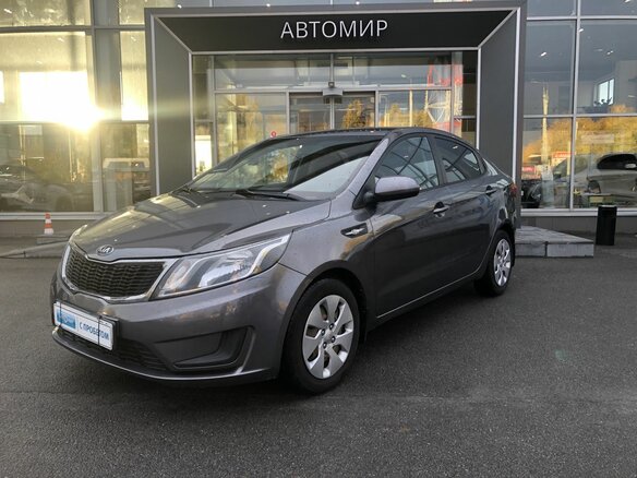 2015 Kia Rio III, серый, 960000 рублей