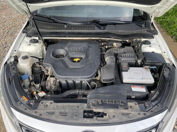 2014 Kia Optima III Рестайлинг, белый, 1450000 рублей - вид 21