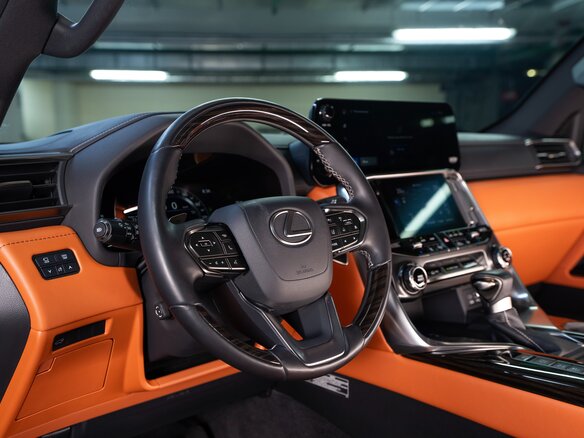 2022 Lexus LX 600 IV, серый - вид 14