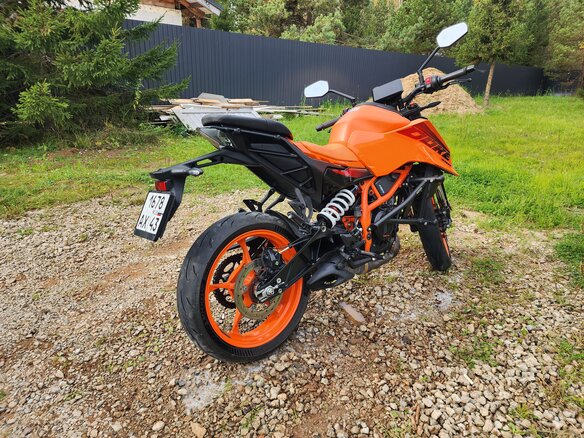 2024 KTM 390 Duke, оранжевый, 550000 рублей - вид 7