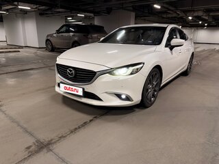2016 Mazda 6 III (GJ) Рестайлинг, белый, 1725000 рублей, вид 1